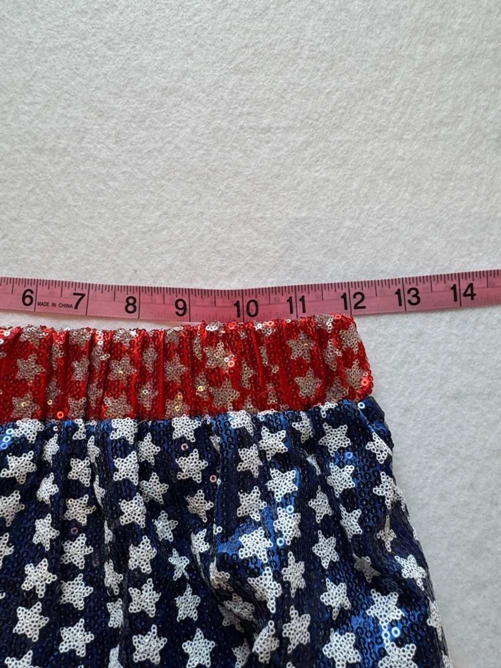 TALULAH Sequin Americana Tiered Mini Skirt July‎ 4th Festival 
NWT Small - Picture 4 of 7